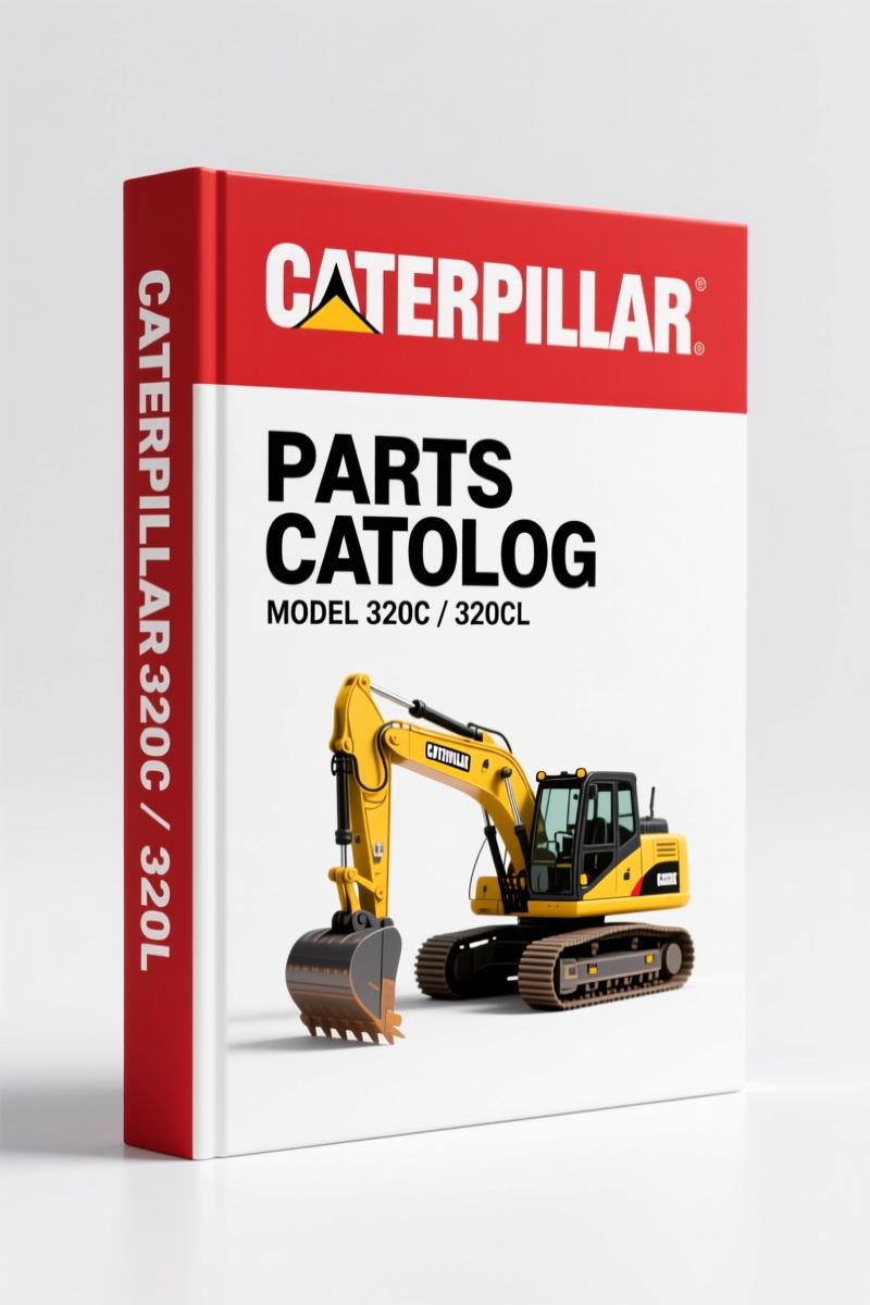 Caterpillar 320C 2004 Parts Catalog – 422-Page OEM Documentation