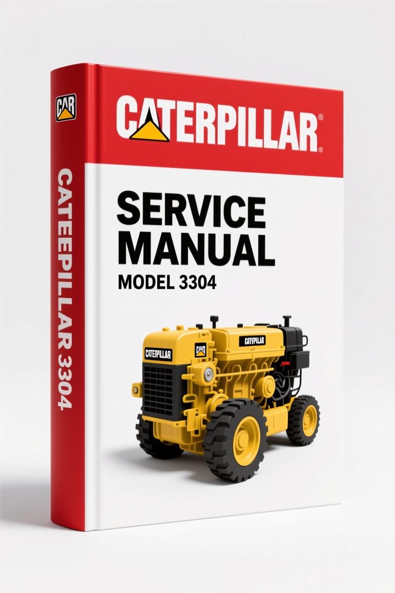 Caterpillar 3304 Service Manual – 136 Pages of Factory Spec Data