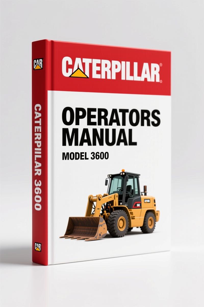 Caterpillar 3600 2007 Operators Manual – Factory Maintenance Intervals