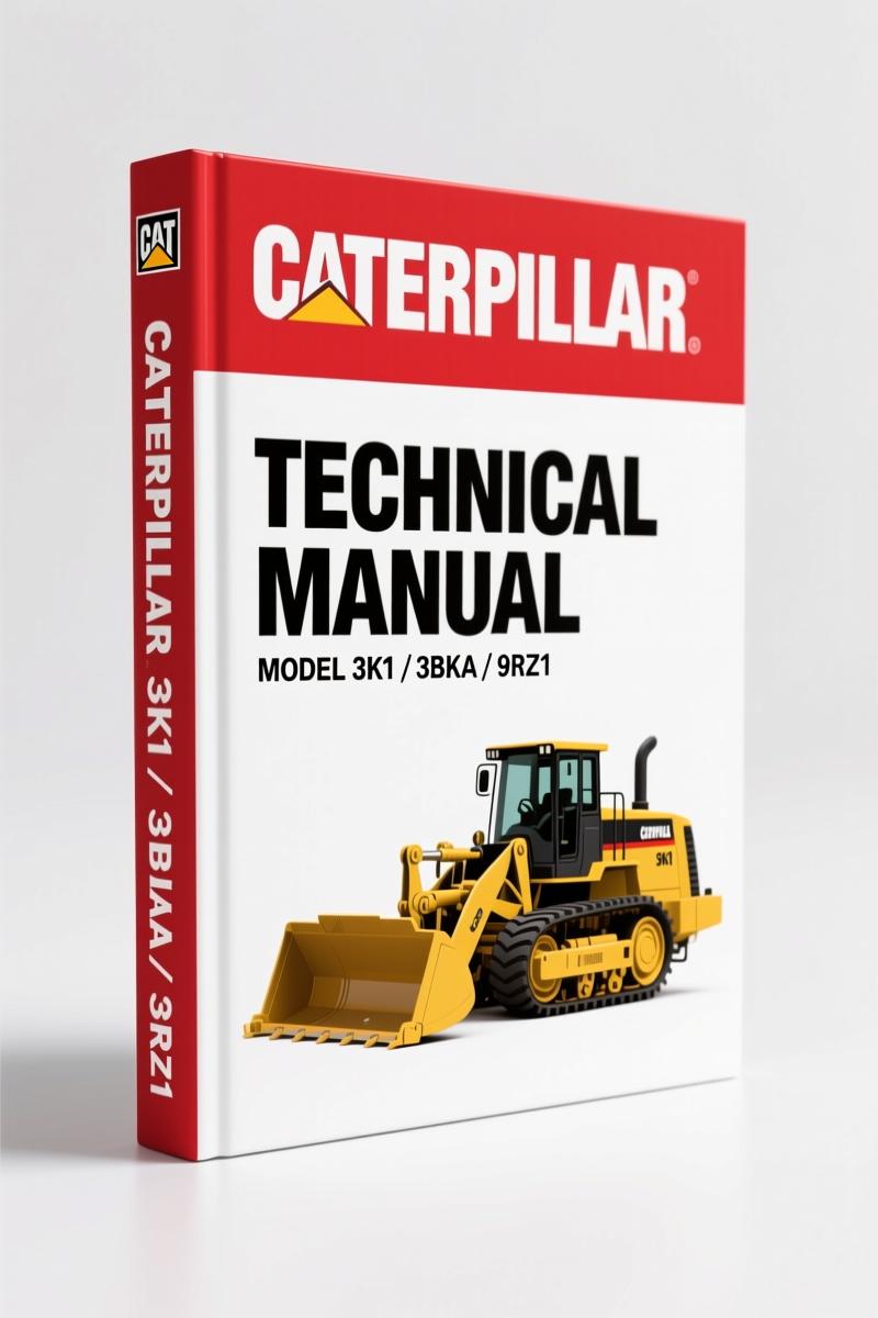 Caterpillar 3K1, 3BKA, 9RZ1, 9RZ14966 Technical Manual – Filter & Fluid Guide
