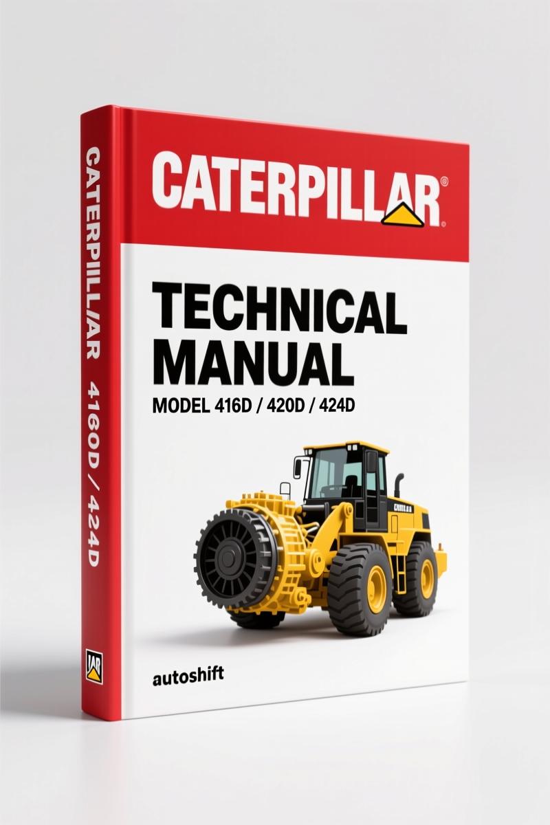 Caterpillar 416D-432D 2003 Technical Manual – 667 Pages