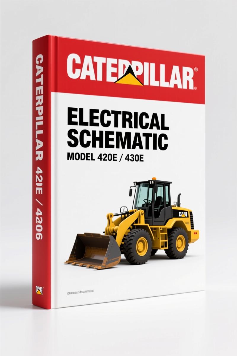 Caterpillar 430E, 420E 2008 Electrical Schematic – OEM Wiring Data