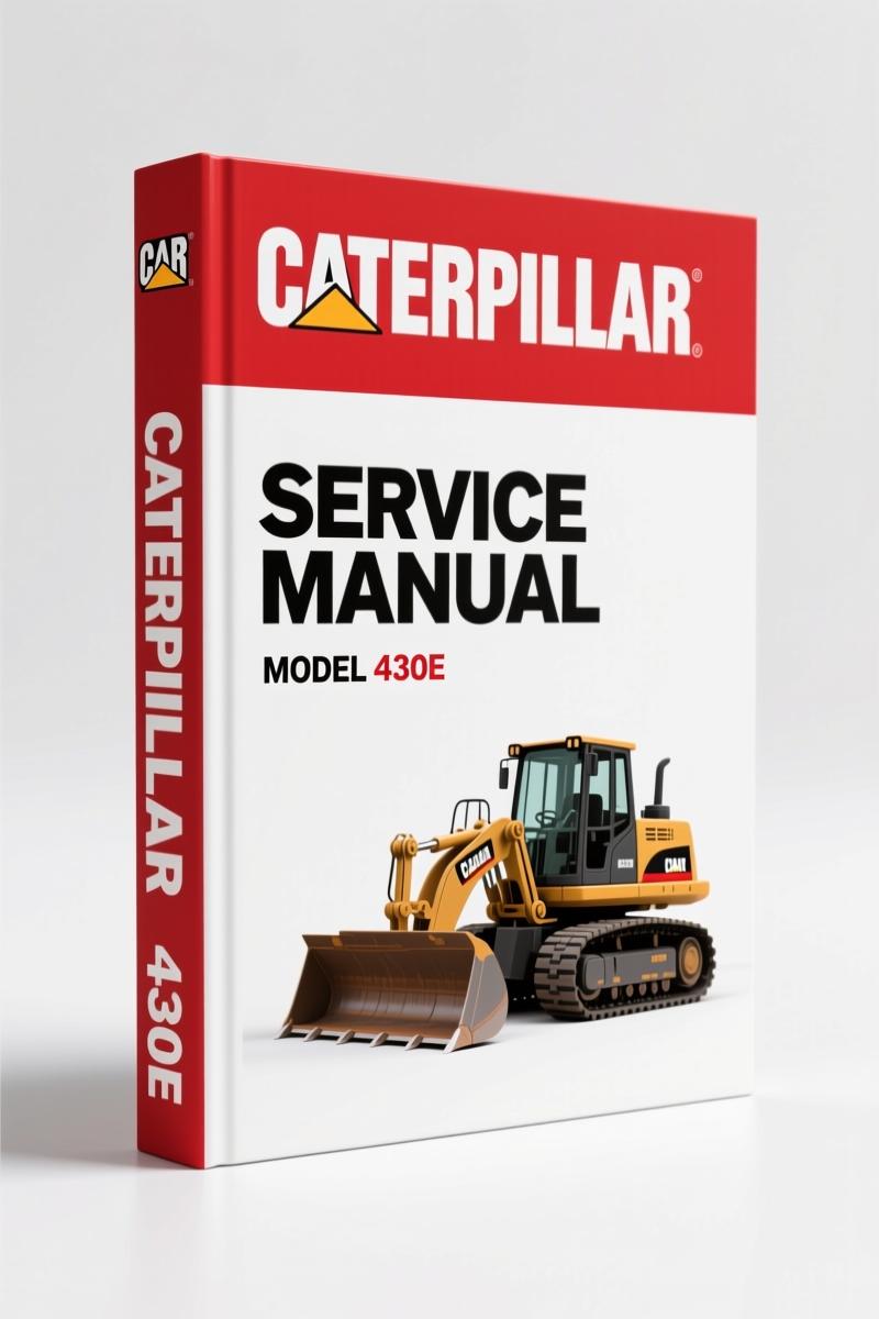 Caterpillar 430E, 430E IT Service Manual – 28 Pages Factory Specs