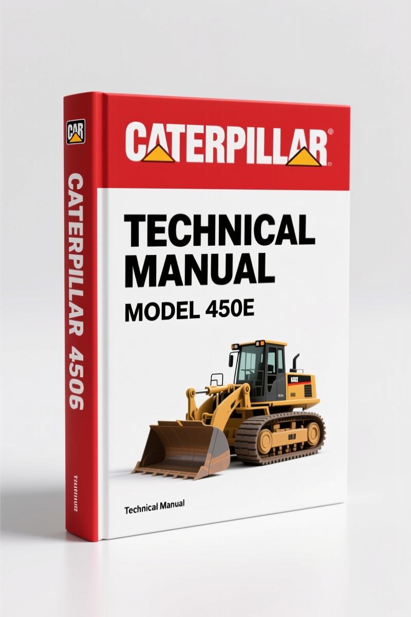 Caterpillar 450E Technical Manual – Factory Specs in 24 Pages