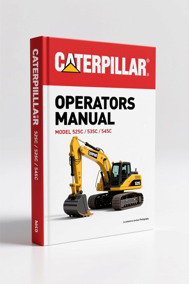 Caterpillar 525C, 535C, 545C 2011 Operators Manual – OEM Maintenance