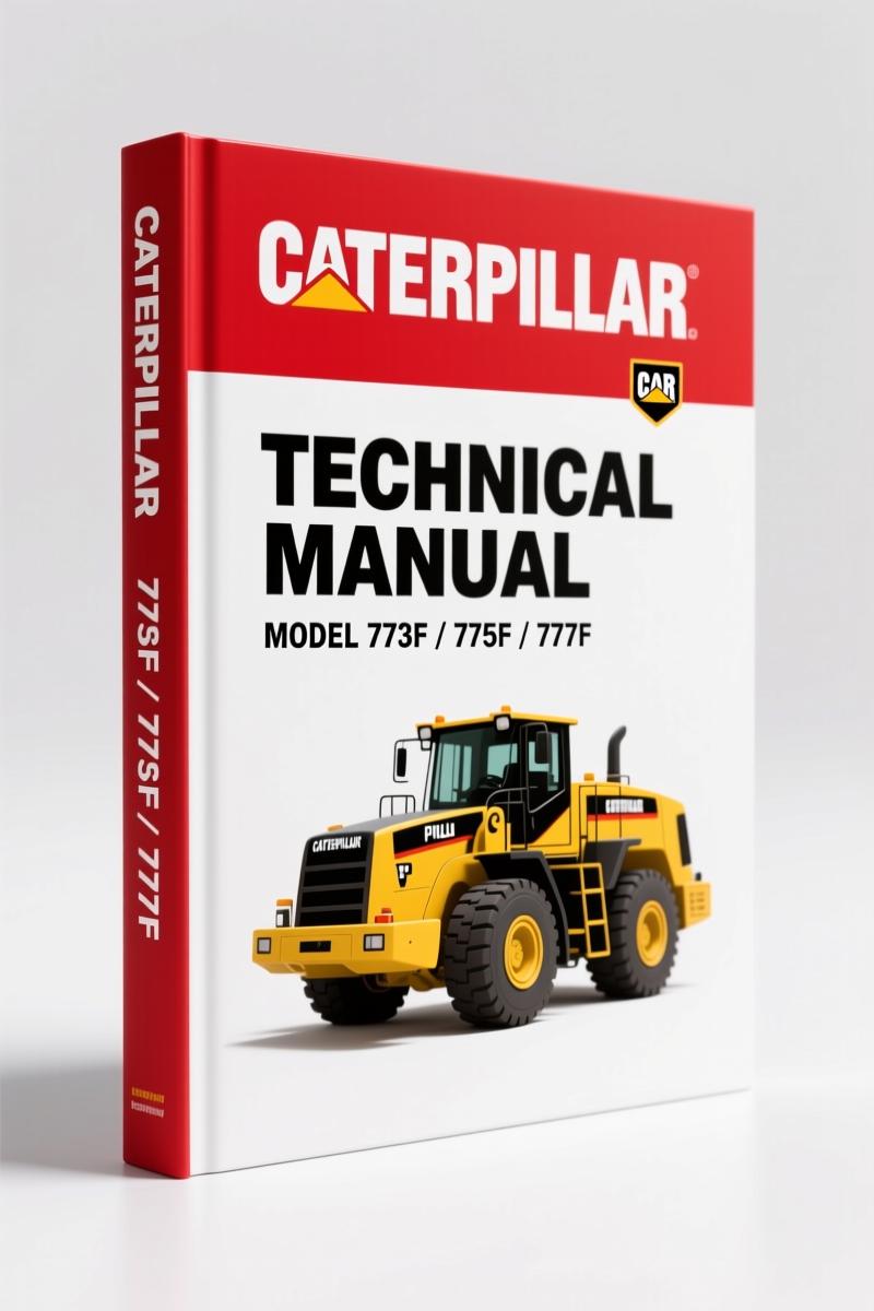 Caterpillar 777F, 773F, 775F Technical Manual – 18 Pages of Factory Specs