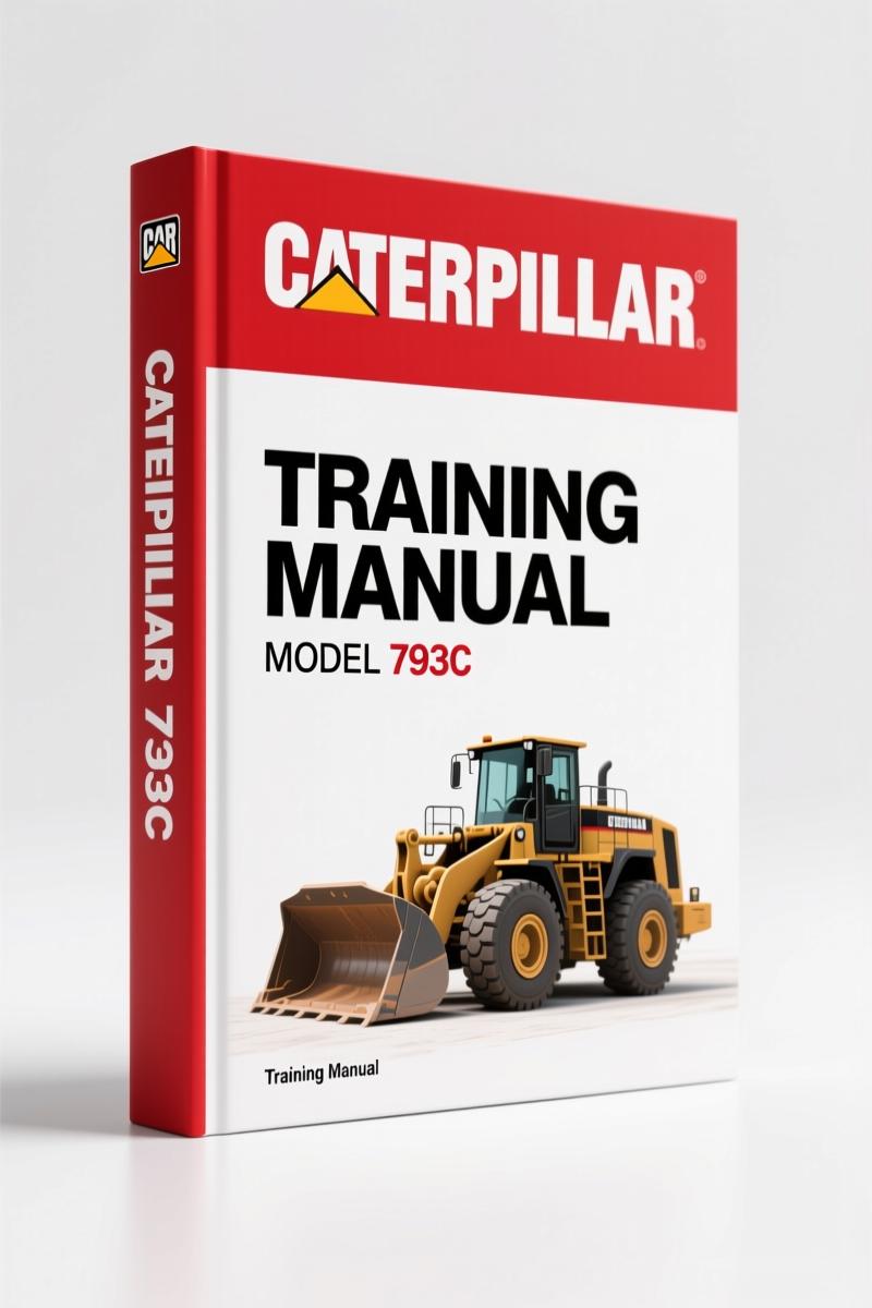 Caterpillar 793C 2000 Training Manual – Factory Specs for 3516B Engine Systems