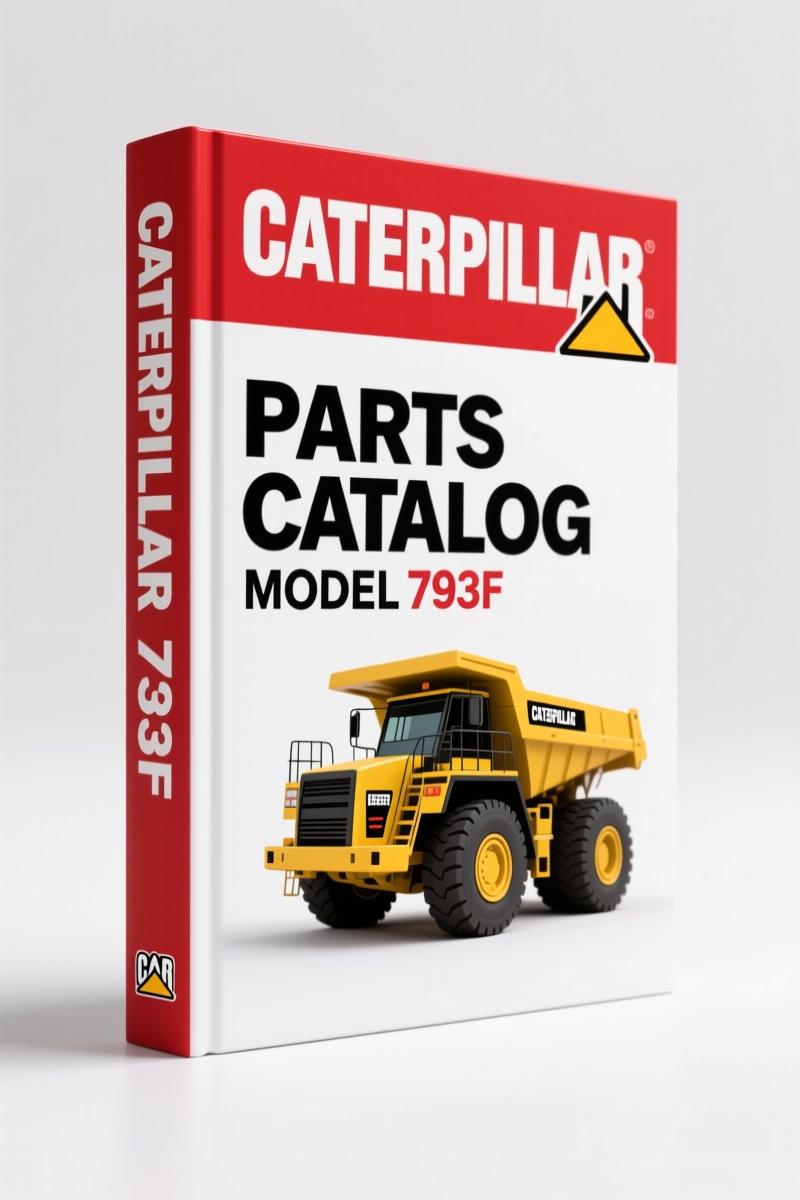 Caterpillar 793F 2009 Parts Catalog – 660 Pages of OEM Exploded Views and Part Numbers