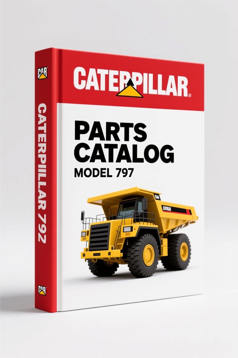 Caterpillar 797 2015 Parts Catalog – OEM Tool Specifications