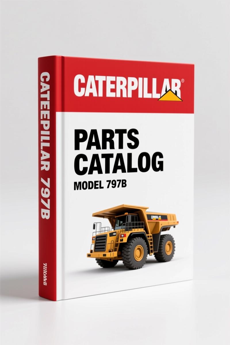 Caterpillar 797B 2004 Parts Catalog – 1456 Pages of OEM Part Numbers