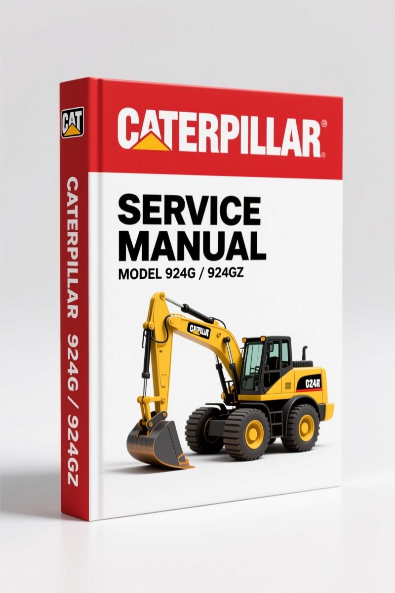 Caterpillar 924G, 924Gz 2002 Service Manual – Factory Electrical & Hydraulic Specs