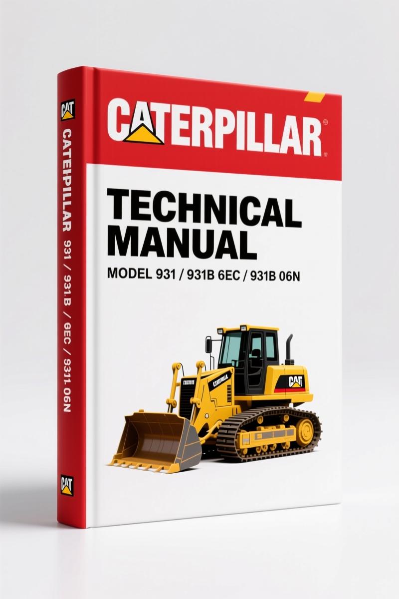 Caterpillar 931, 931B 6EC Technical Manual 2006 - 2163 Pages