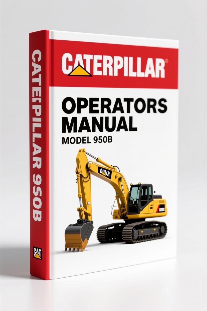 Caterpillar 950B 1986 Operators Manual – OEM Factory Specs