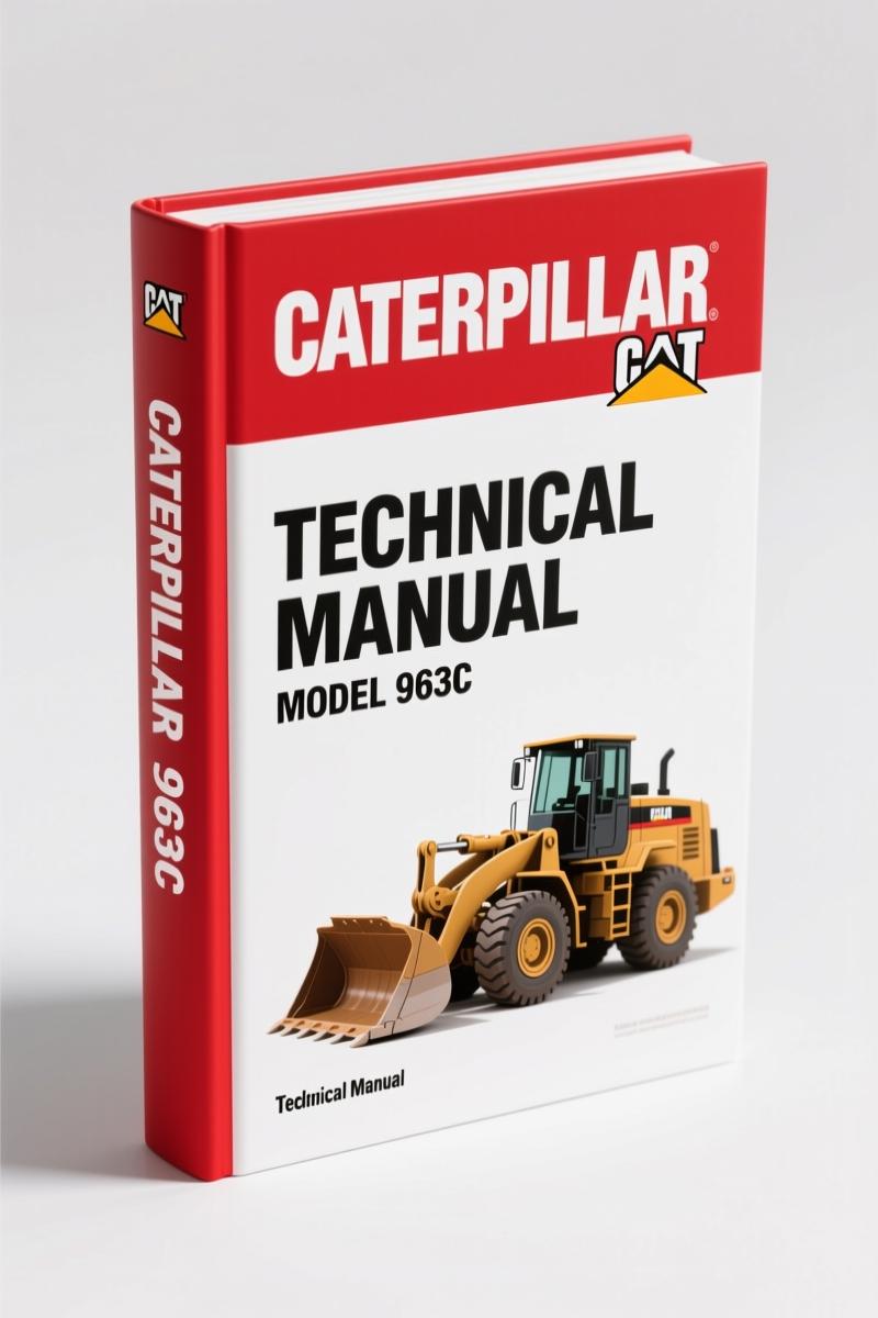 Caterpillar 963C Technical Manual – Factory Specs for 23-Page Document