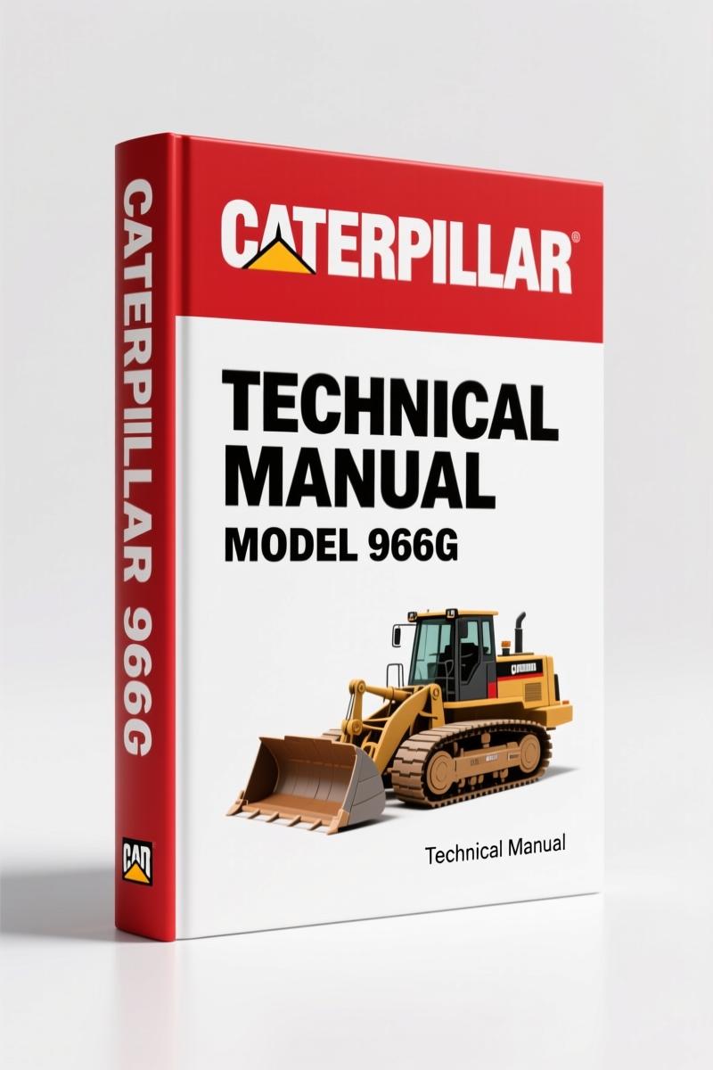 Caterpillar 966G Technical Manual – 26 Pages of Factory Specs
