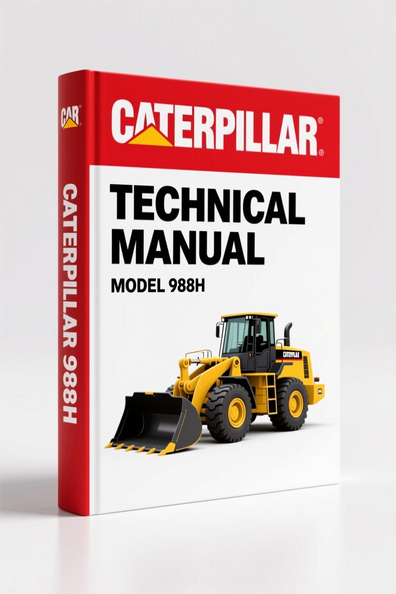 Caterpillar 988H Technical Manual – Factory Specs & Maintenance Data