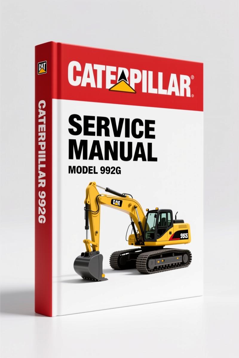 Caterpillar 992G Service Manual – 24-Page OEM Service Document