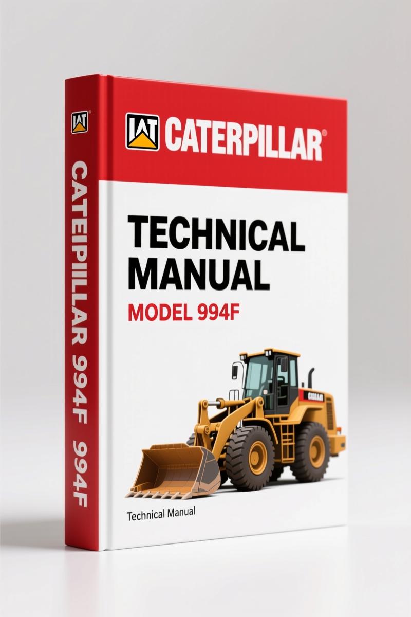 Caterpillar 994F 2005 Parts Catalog – 1308 Pages OEM Component ID