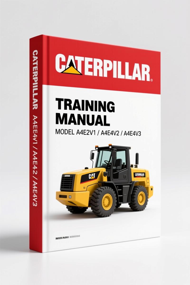 Caterpillar A4E2V1, A4E4V2, A4E4V3 Training Manual – ECM Clearing