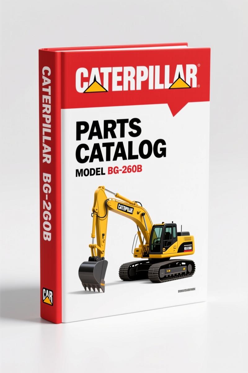 Caterpillar BG-260B 1991 Parts Catalog – 642-Page OEM Parts Manual