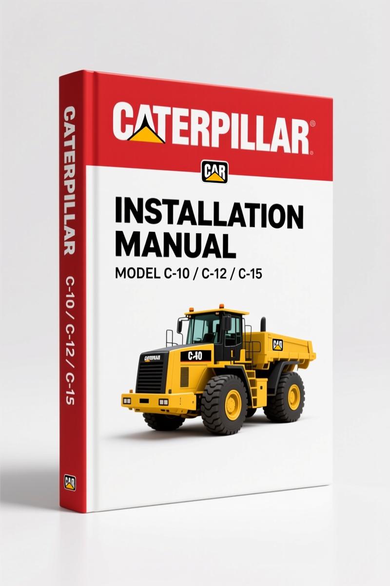 Caterpillar C-10, C-12, C-15, C-16 2001 Installation Manual - OEM Specs
