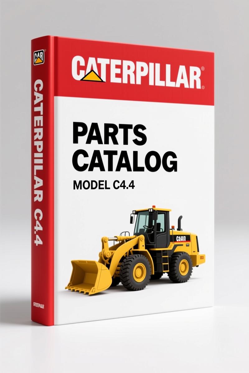 Caterpillar C4.4 2007 Parts Catalog – 803-Page OEM Parts Manual
