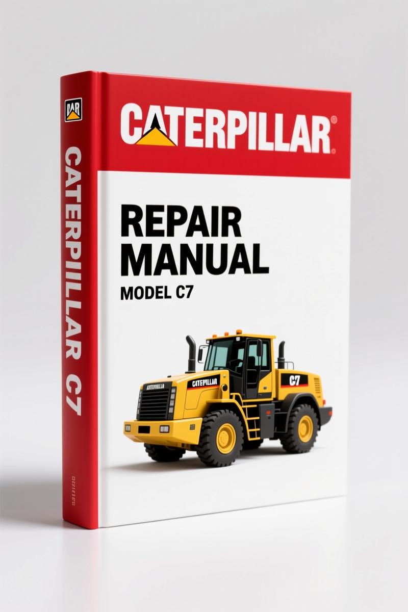 Caterpillar C7 2005 Repair Manual – OEM Disassembly & Assembly