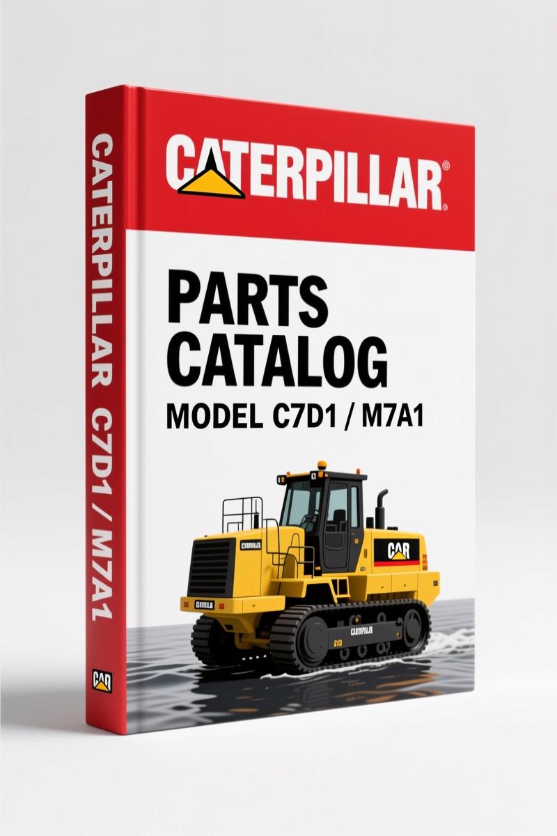Caterpillar C7D1, M7A1 2007 Parts Catalog – 400 Pages OEM