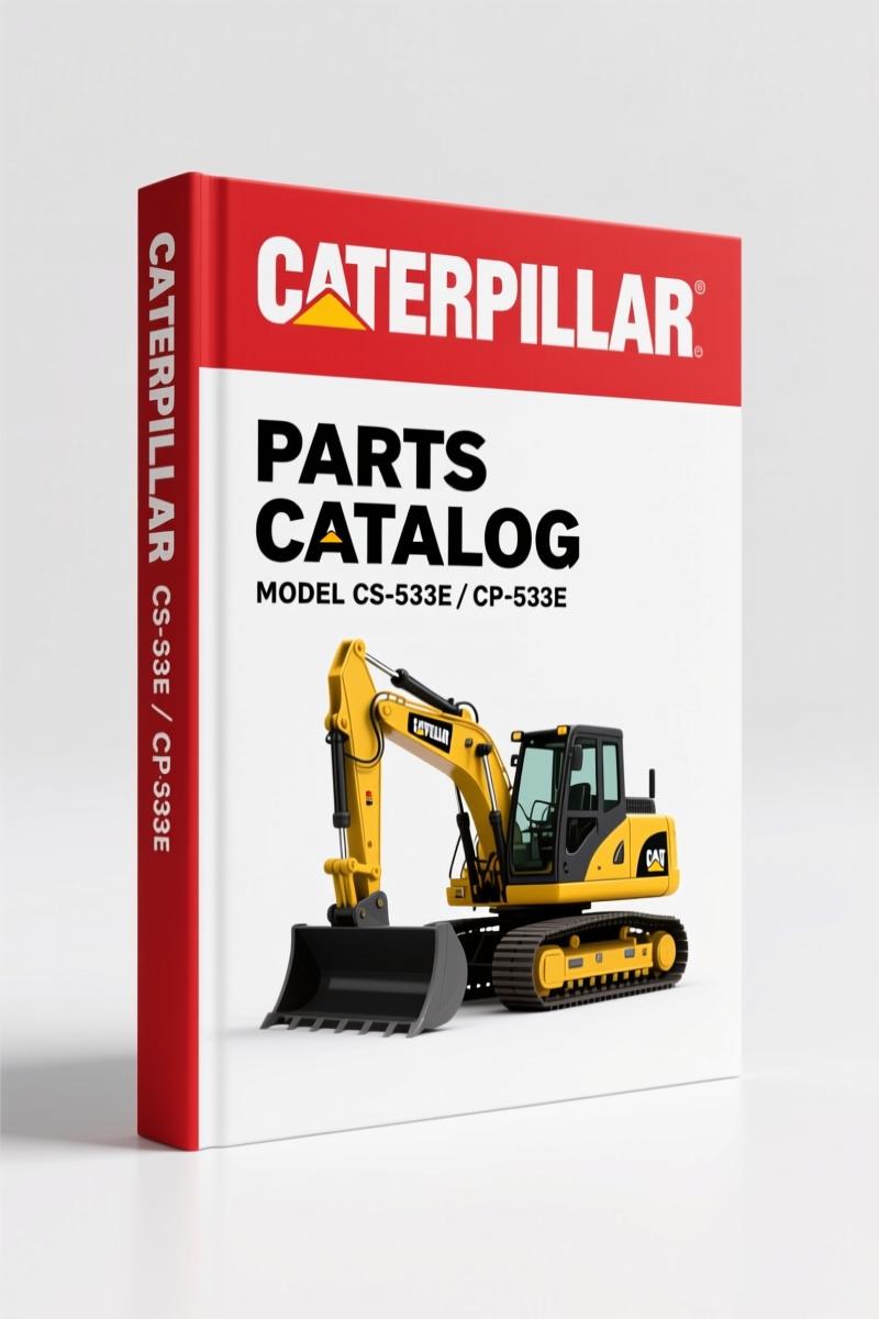 Caterpillar CP-533E, CS-533E 2008 Parts Catalog | 645 Pages