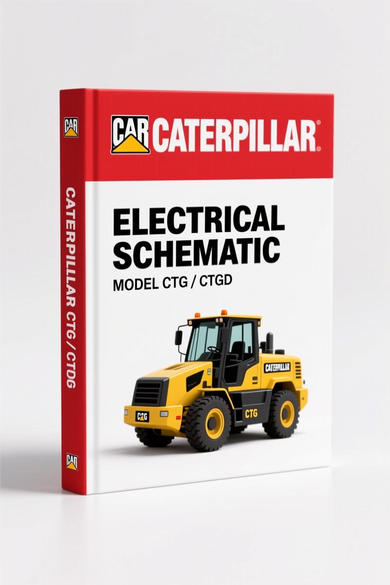 Caterpillar CTG, CTGD 2002 Electrical Schematic – Factory Wiring Data