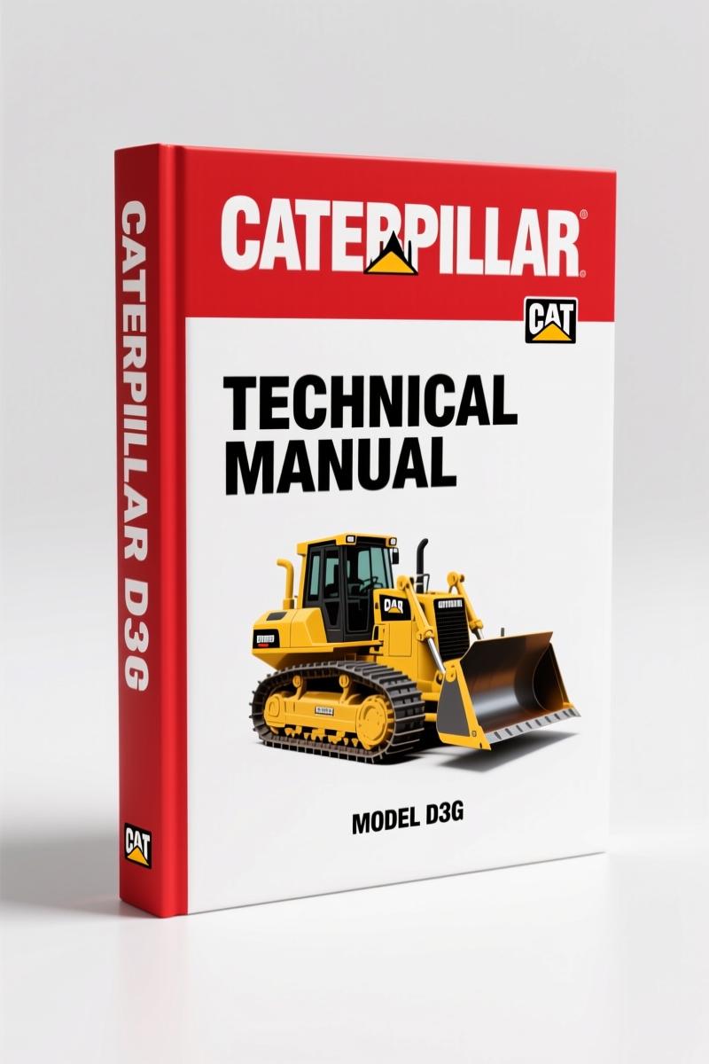 Caterpillar D3G Technical Manual – Factory Specifications & System Overview