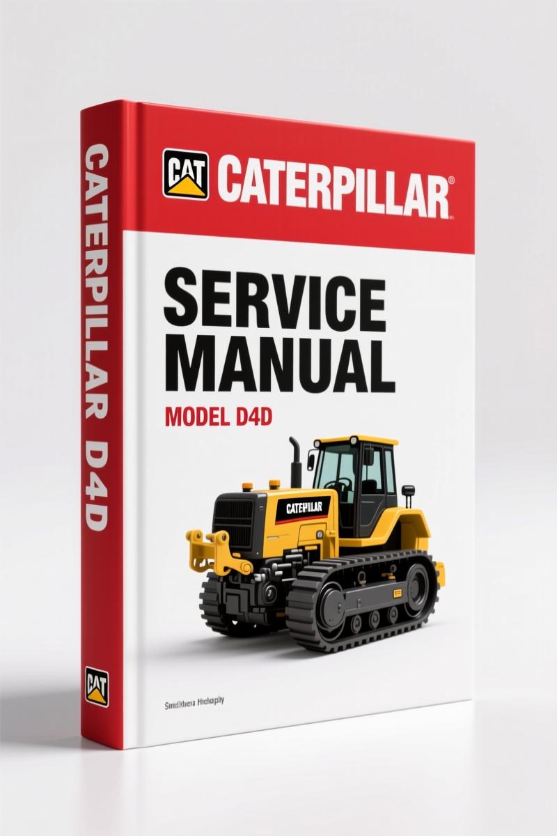 Caterpillar D4D Service Manual – Engine Disassembly & Assembly 104 Pages