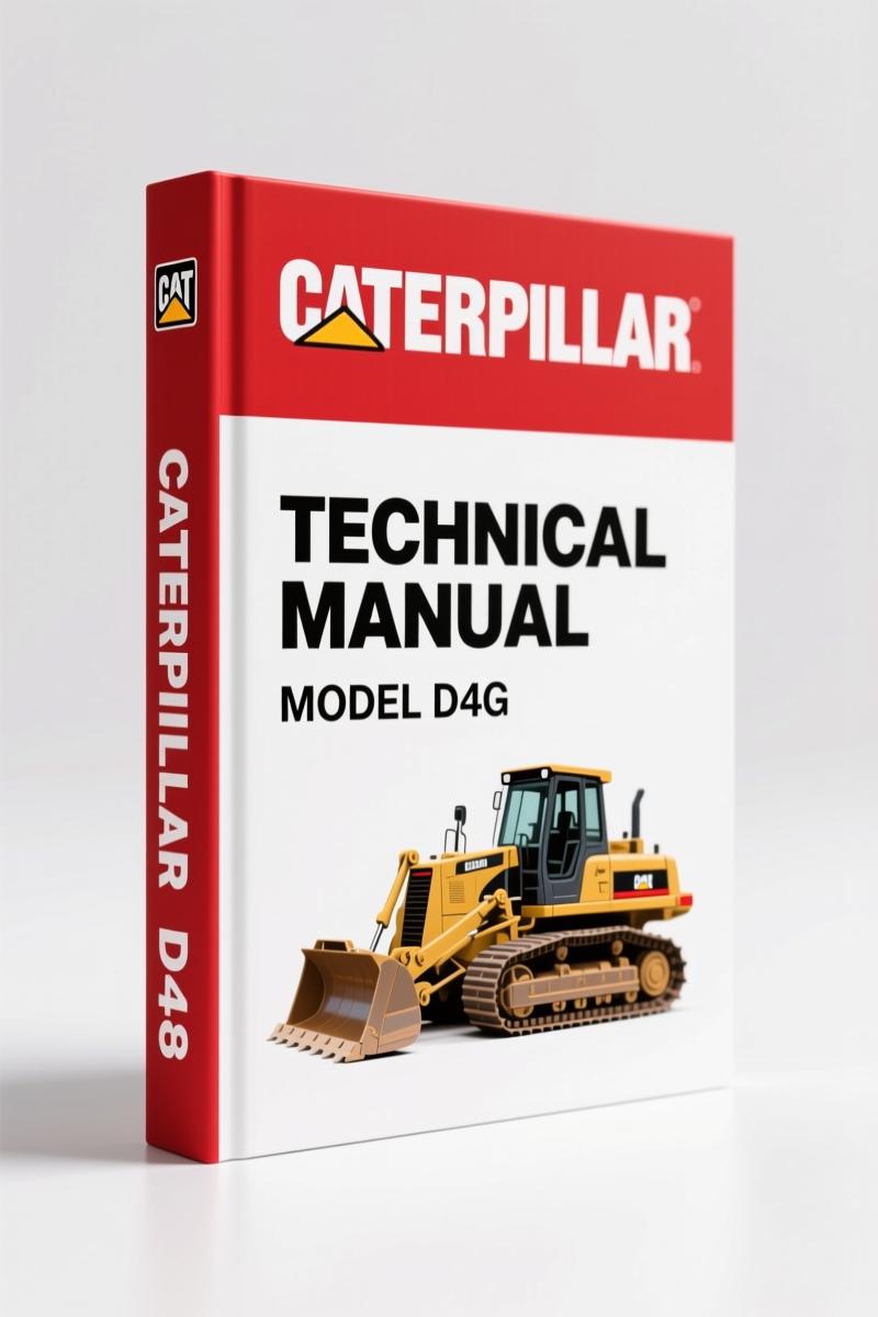 Caterpillar D4G Technical Manual – Factory Specs for Track-Type Tractors