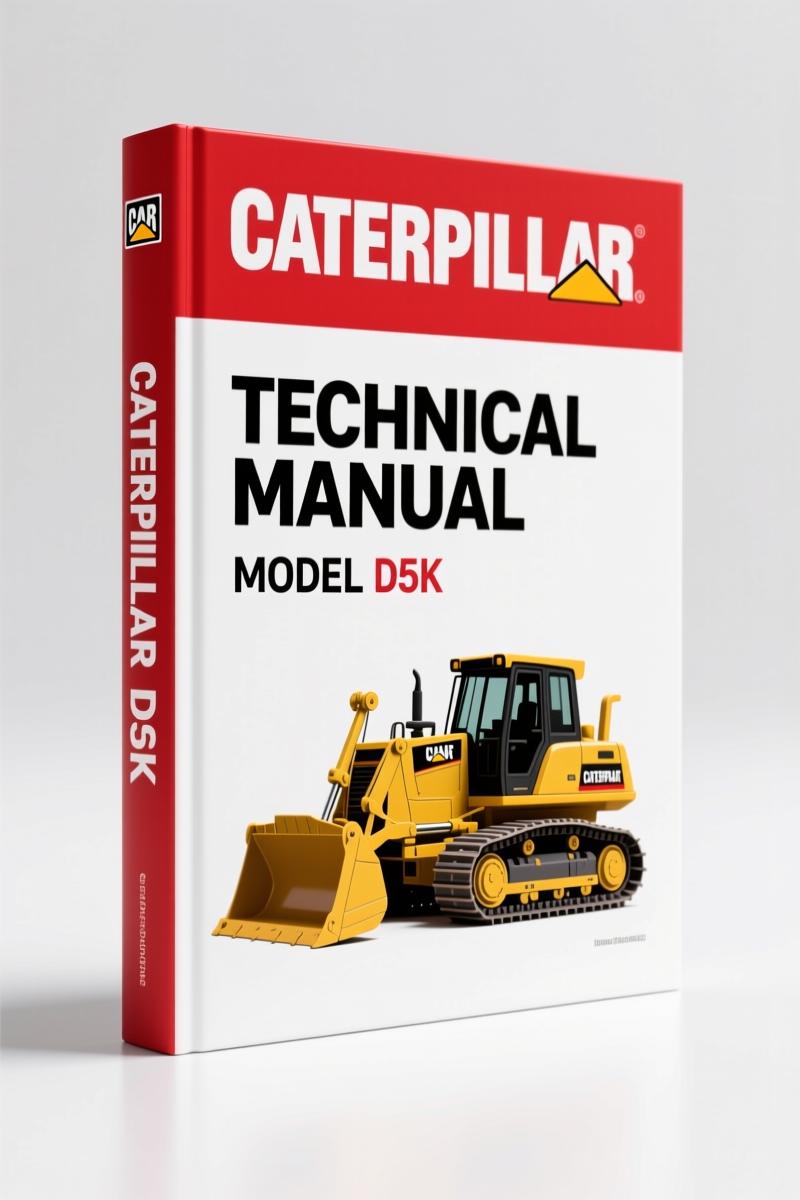 Caterpillar D5K Technical Manual – 16-Page Factory Specs Document