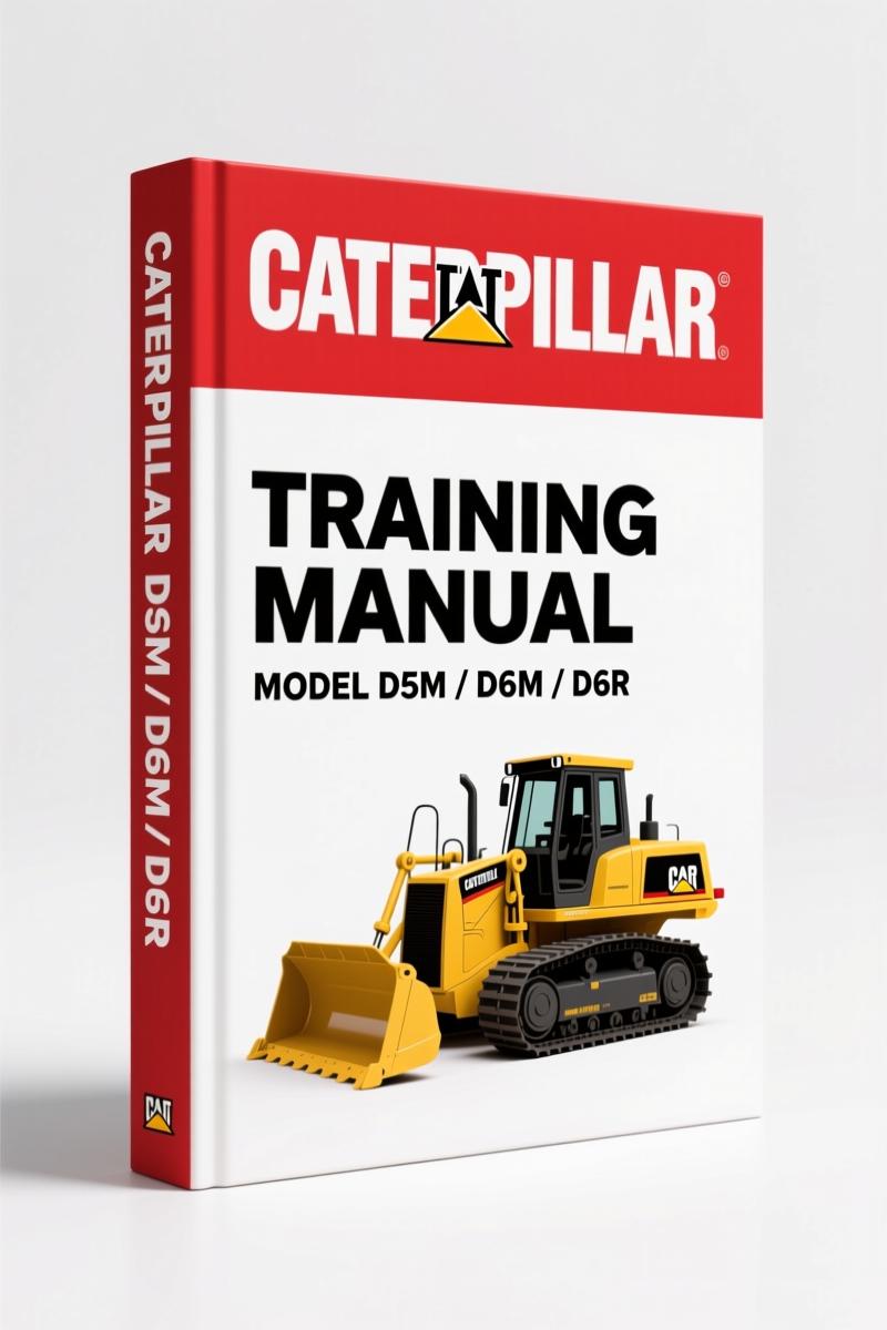 Caterpillar D6R, D5M, D6M 1997 Training Manual – Factory Specs