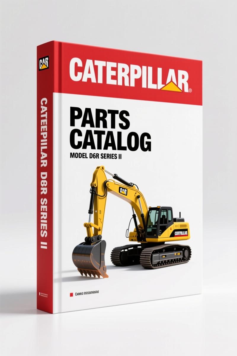 Caterpillar D6R SERIES II 2002 Parts Catalog – 894-Page OEM Parts Manual