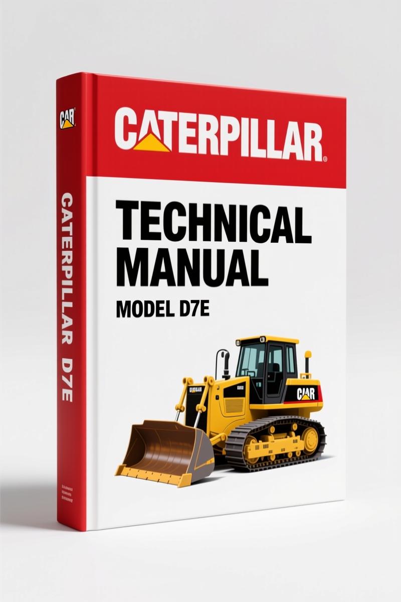 Caterpillar D7E Technical Manual – 16 Pages of Factory Specifications
