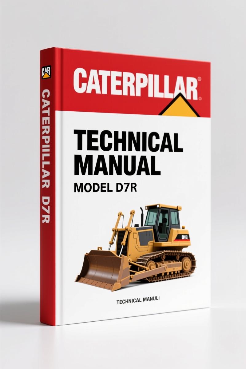Caterpillar D7R 2007 Technical Manual cover page