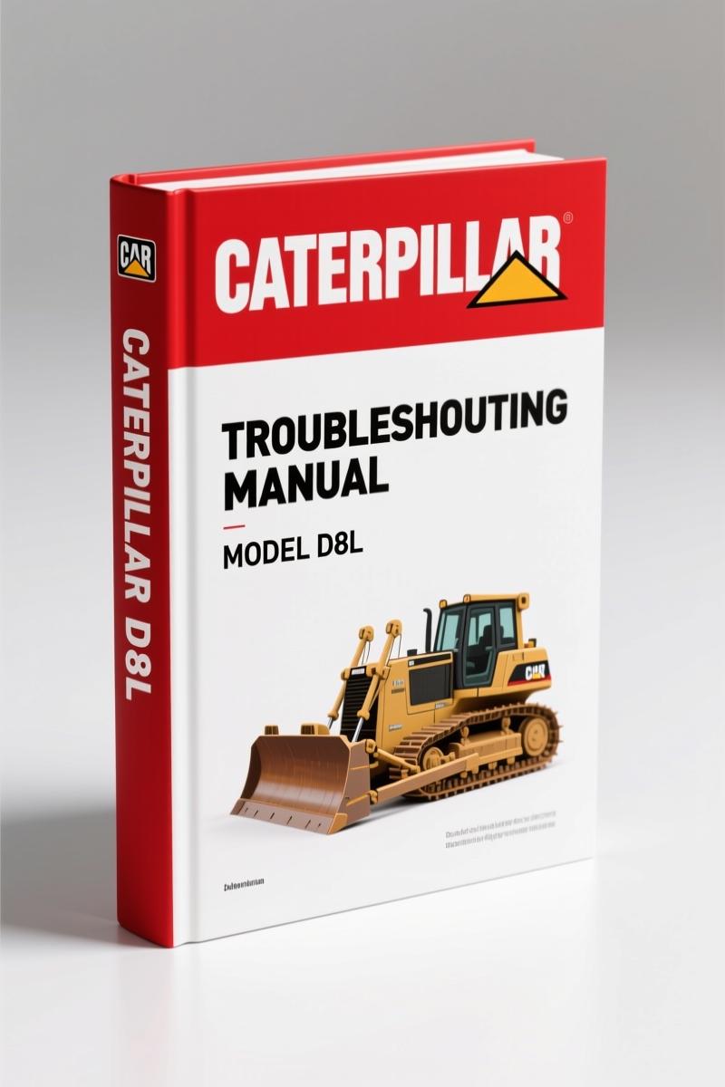 Caterpillar D8L 1993 Troubleshooting Manual – OEM Diagnostics for 3408 Engine