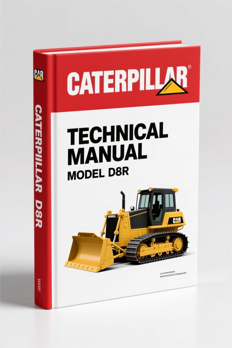 Caterpillar D8R 2001 Parts Catalog – 1086-Page OEM Component Documentation