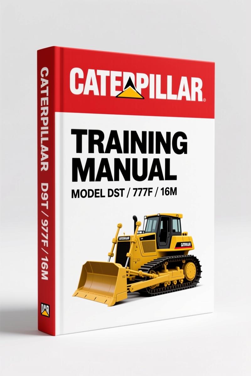 Caterpillar 16M, 777F, D9T 2003 Training Manual – Hydraulics