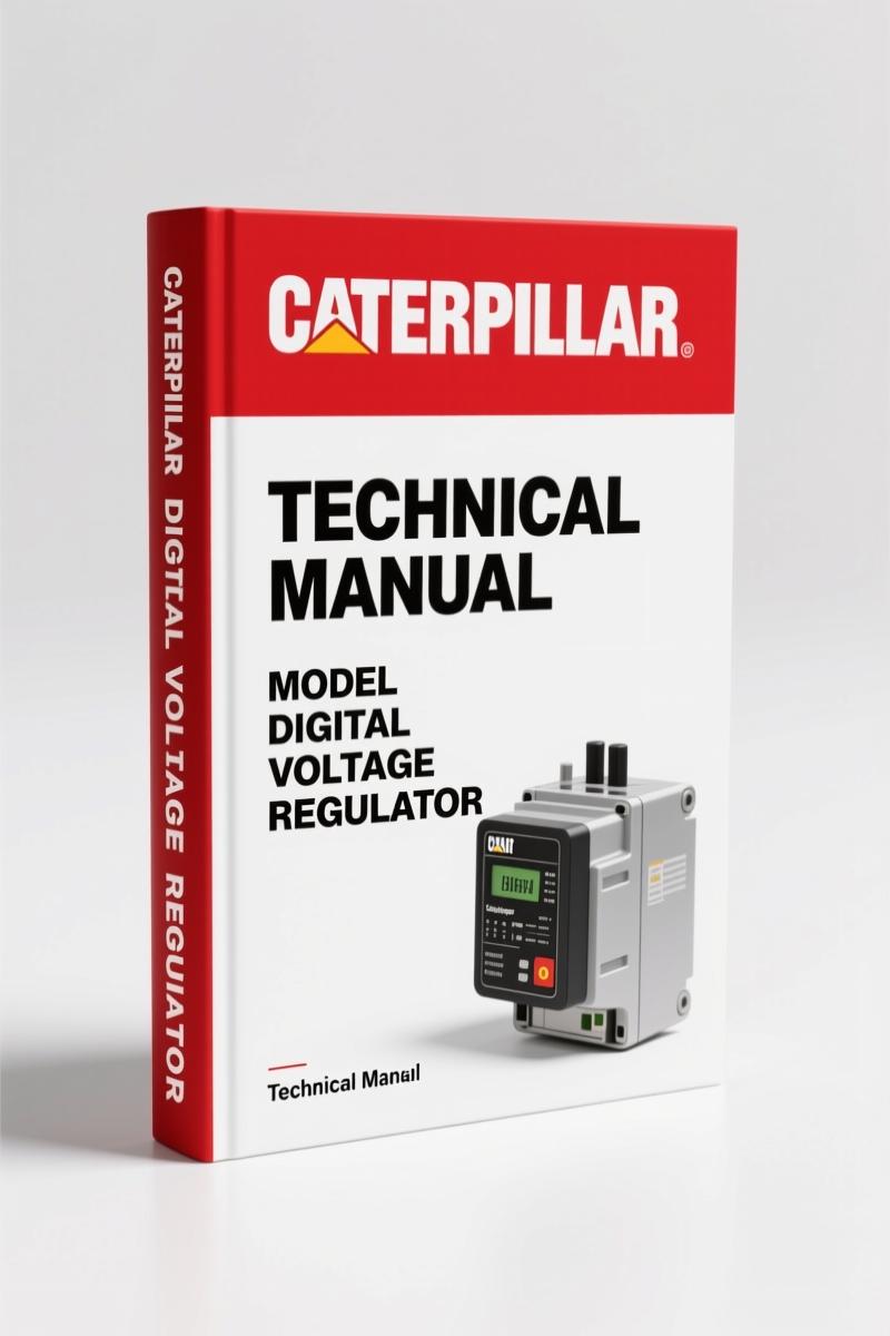 Caterpillar Digital Voltage Regulator 2008 Technical Manual – 88 Pages of OEM Specs