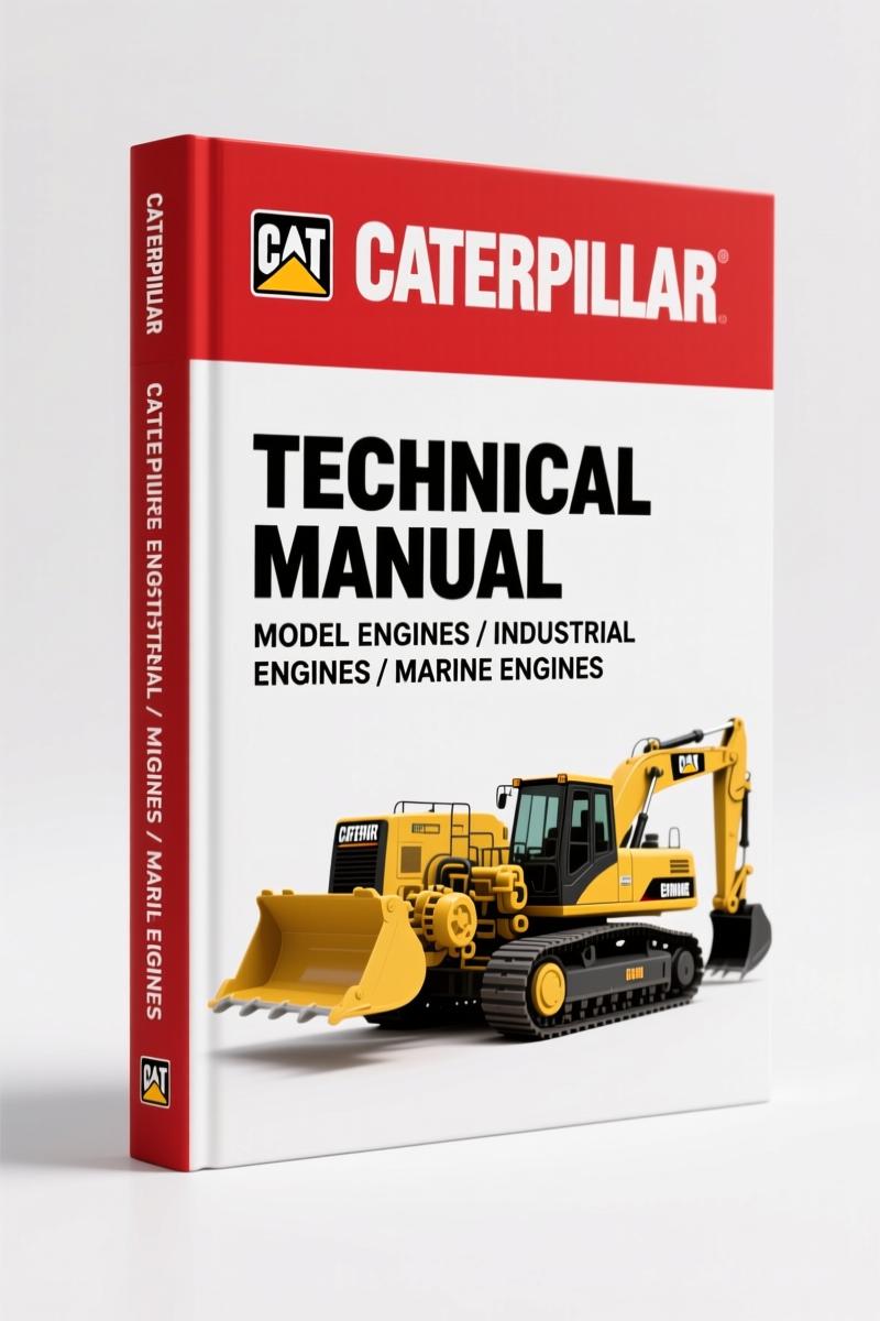 Caterpillar ENGINES 2008 Technical Manual – 850 Pages