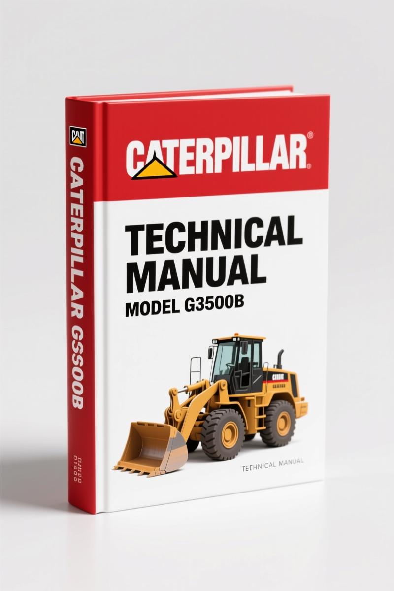 Caterpillar G3500B 2009 Repair Manual – 156 Pages OEM Disassembly & Assembly