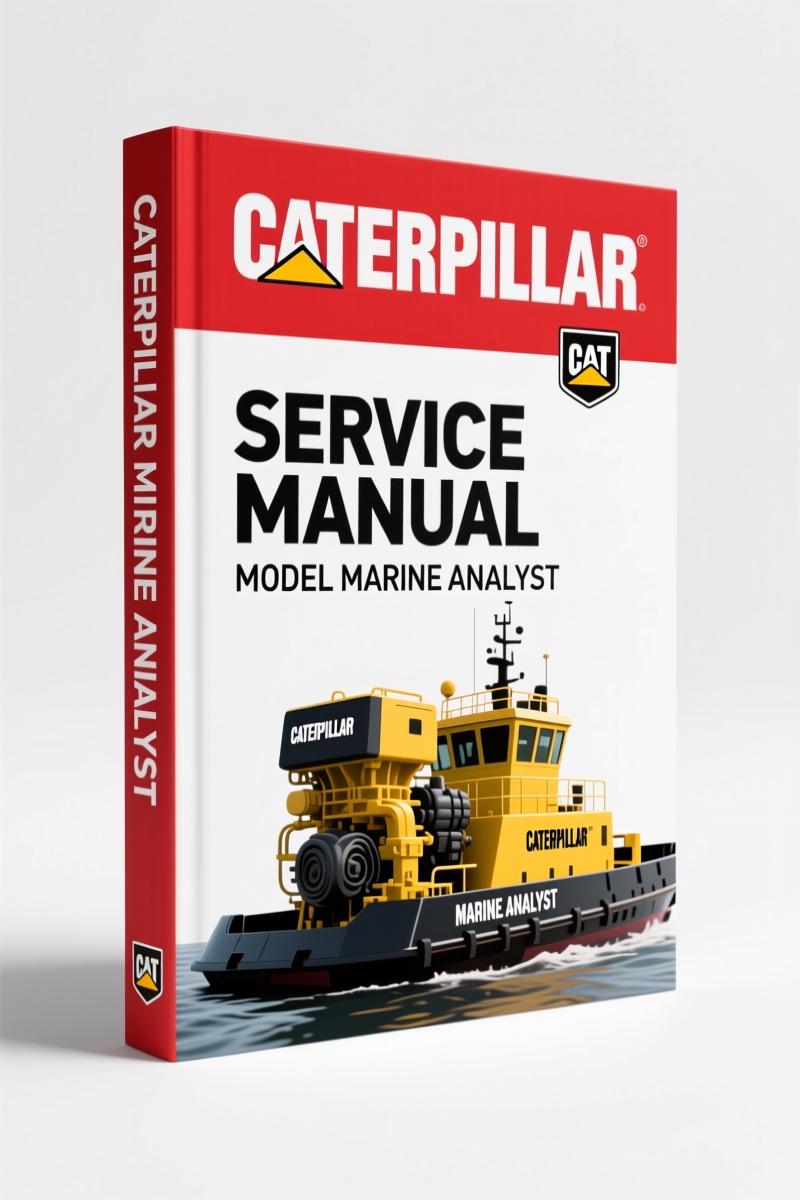 Caterpillar Marine Analyst 2004 Service Manual – 694 Pages of Propulsion & Engine Data