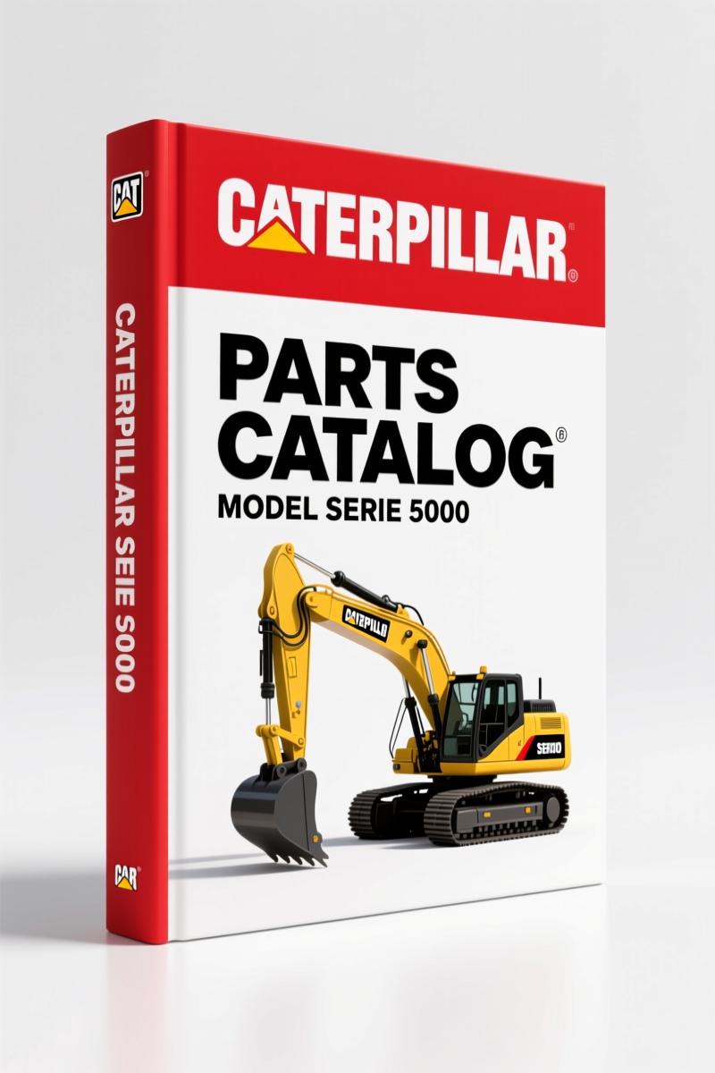 Caterpillar Serie 5000 2007 Parts Catalog – Official Cutting Tools Reference