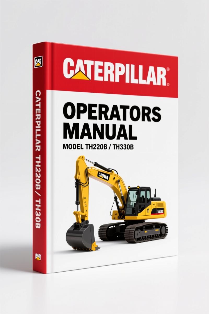 Caterpillar TH220B, TH330B 2007 Operators Manual – OEM Specs