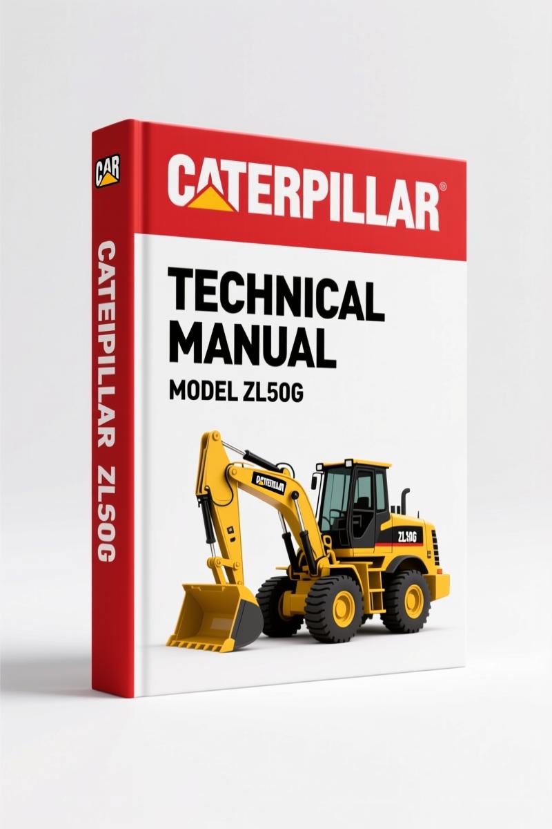 Caterpillar ZL50G Technical Manual – Factory Torque Converter & Drivetrain Specs