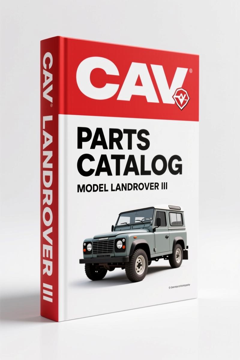 CAV LANDROVER III Parts Catalog – 48 Pages of OEM Fuel Injection & Clutch Parts