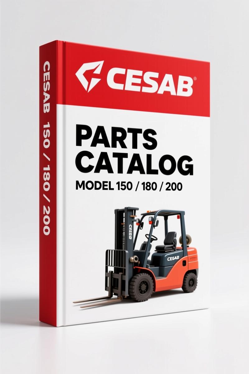 Cesab 150, 180, 200 2009 Parts Catalog – OEM Exploded Views & Part Numbers